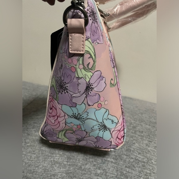 SET Loungefly The Aristocats Marie & Duchess Floral Satchel Bag & Marie Wallet - Picture 3 of 8